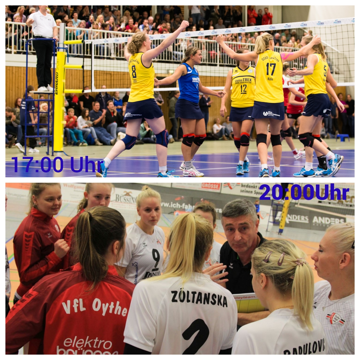 Dshs Snowtrex K Ln Hat Vfl Oythe Zu Gast In Halle Revival Spiel Als Vorspiel Dshs