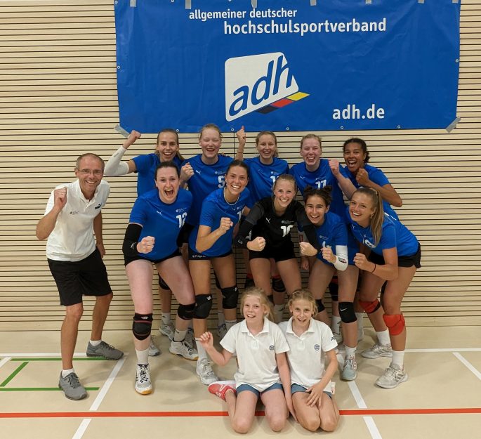 WG Köln verteidigt Titel bei den Deutschen Hochschulmeisterschaften Volleyball der Frauen