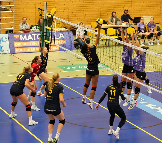 Vom Lokalderby zum NRW-Derby – DSHS SnowTrex Köln zu Gast bei den Allbau Volleys Essen